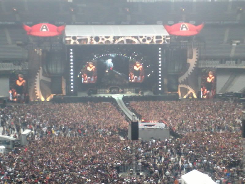 Angus au stade de France.